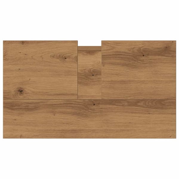 vidaXL Baderomsskap artisan eik 58x33x60 cm konstruert tre