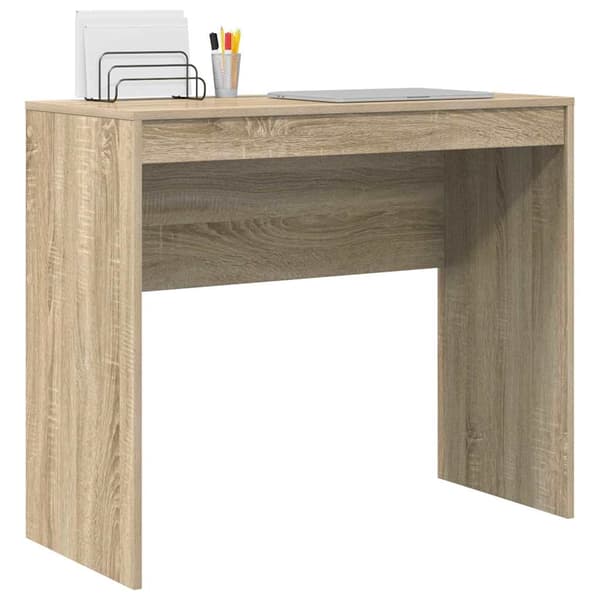vidaXL Skrivebord Sonoma eik 90 x 40 x 76 cm