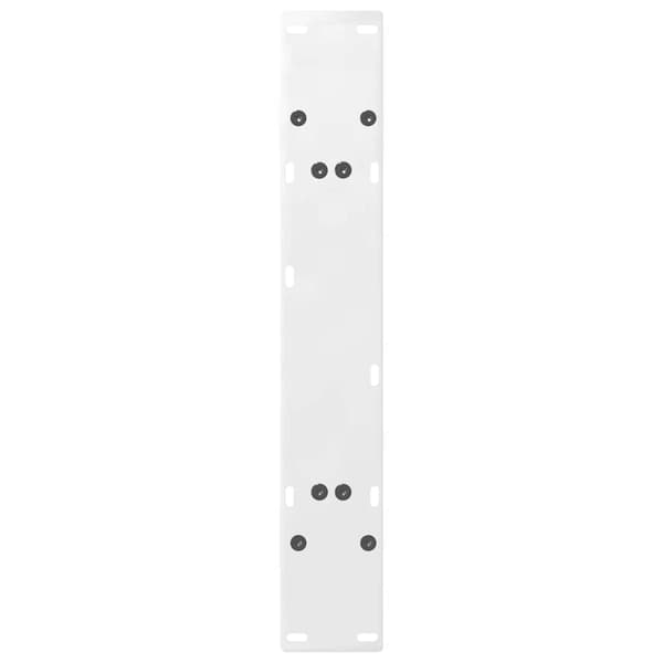 vidaXL Soffbordsben A-formade 2 st vit 70x(72-73) cm stål
