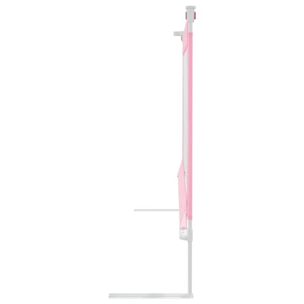 vidaXL Sengehest småbarn rosa 200x25 cm stoff
