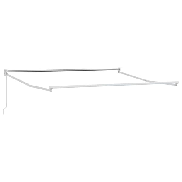 vidaXL Markis Vit 300 x 250 x 165 cm Polyester