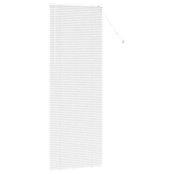 vidaXL Persienner Vit 220 x 80 cm Aluminium