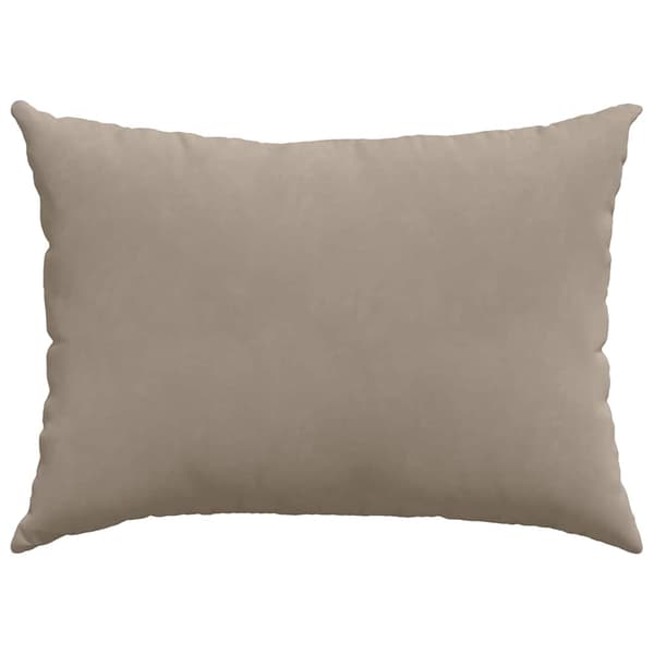 vidaXL Soffkuddar 2 st Gråbrun 70 x 50 cm tyg