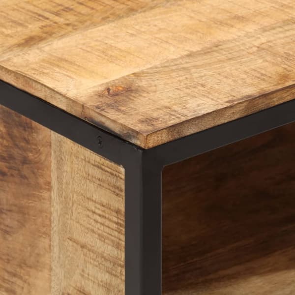 vidaXL Nattbord 40x35x50 heltre mango