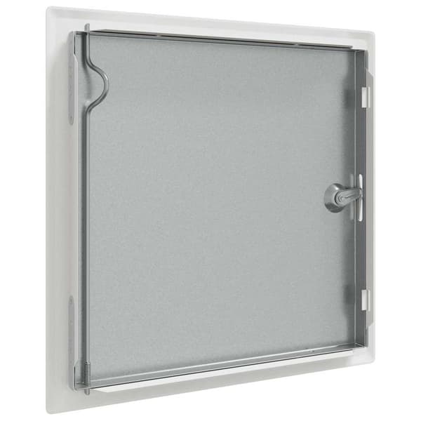 vidaXL Tilgangspanel Hvit 63 x 33 x 3 cm Stål