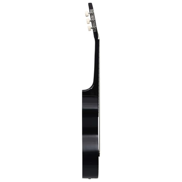 vidaXL Gitarr för nybörjare och barn klassisk svart 1/2 34