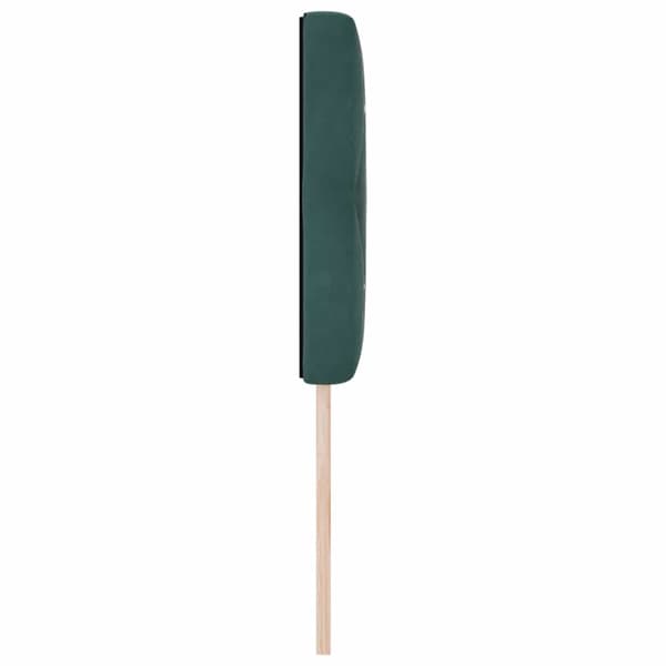 vidaXL Huvudgavel Mörkgrön 80 cm Sammet
