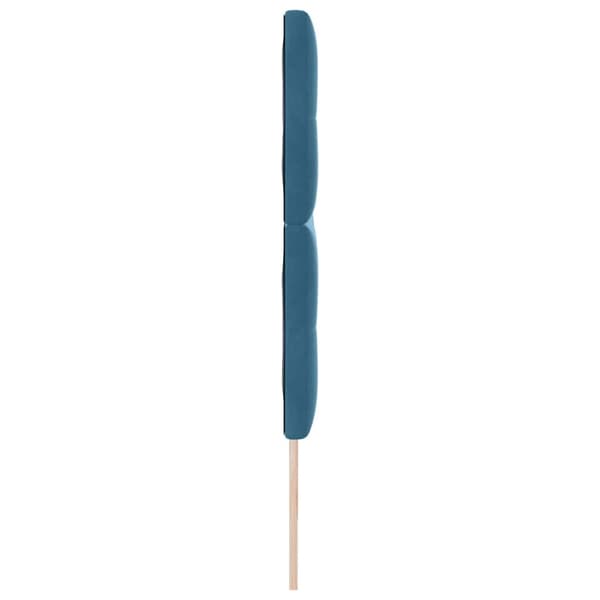 vidaXL Huvudgavel Mörkblå 180 cm Sammet