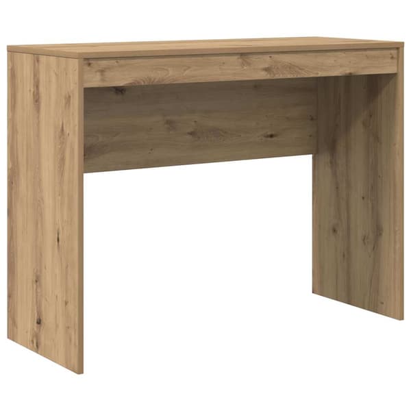 vidaXL Skrivebord Artisan Eik 100 x 40 x 76 cm