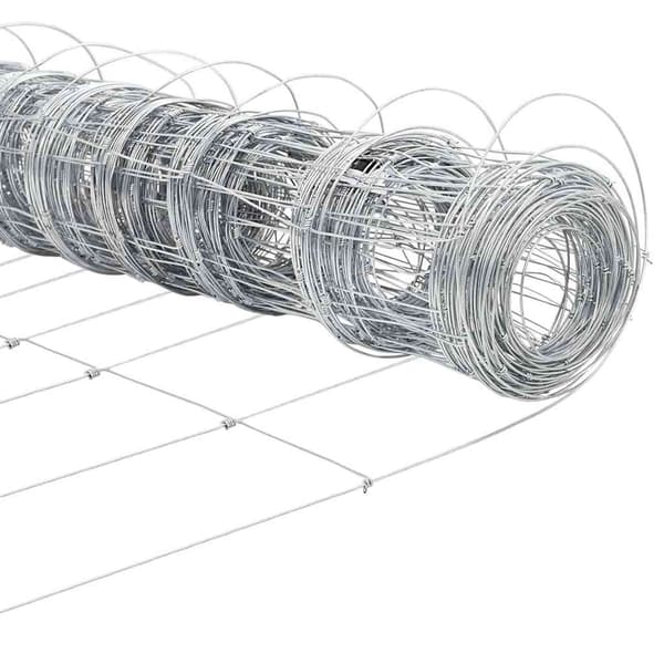 vidaXL Stängselstolpe Galvaniserad 50 x 1 m Stål