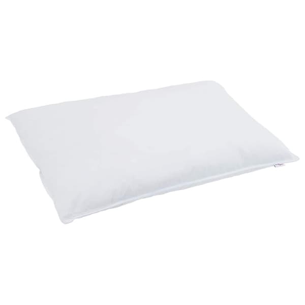 vidaXL Vinterdyna med Kudde med kudde 2 pcs Vit Dunfjäder