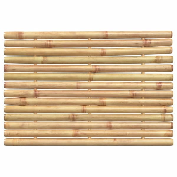 vidaXL Badematter 2 stk 50x35 cm bambus