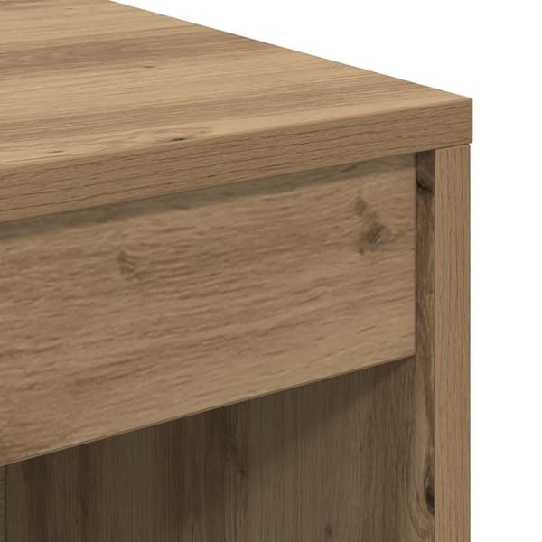 vidaXL Skrivebord Artisan Eik 70 x 40 x 76 cm