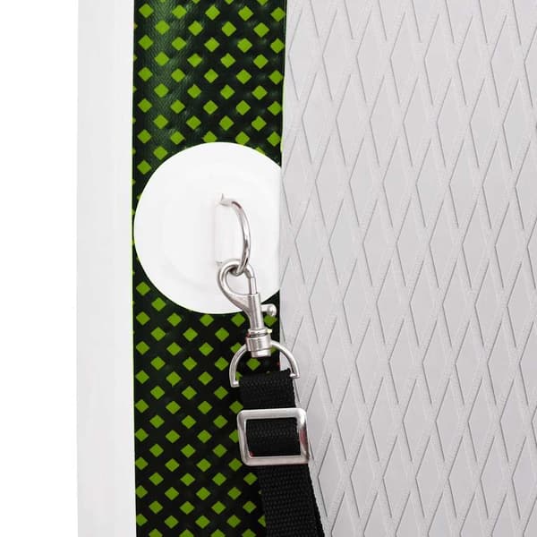 vidaXL Oppblåsbart padlebrettsett grønn 360x81x10 cm