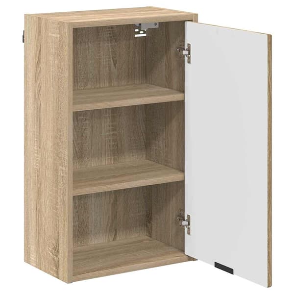 vidaXL Baderomsskap Sonoma eik 39 x 23.5 x 65 cm Konstruert tre