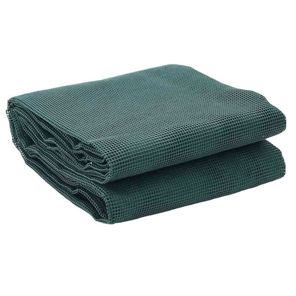 vidaXL Teppe til telt grønn 500 × 350 cm Polyester