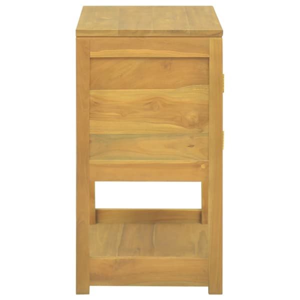 vidaXL Baderomsskap 60x40x75 cm heltre teak