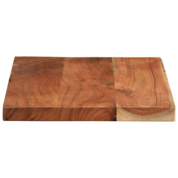 vidaXL Bordsskiva 50x40x2,5 cm rektangulär massiv akacia
