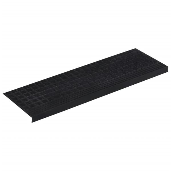 vidaXL Trappstegsmattor 5 st 25x75 cm gummi