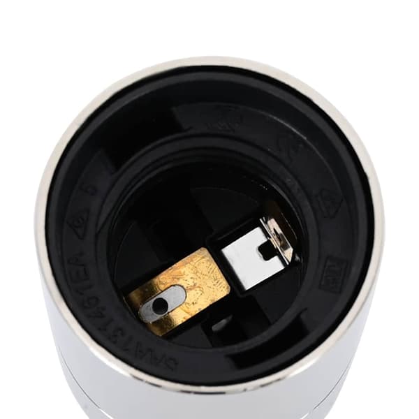 vidaXL Lamphållare 2 st Satin Nickel E27