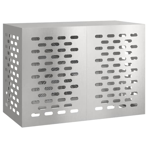 vidaXL Täckning för Luftkonditionering Silver 100 x 50 x 70 cm