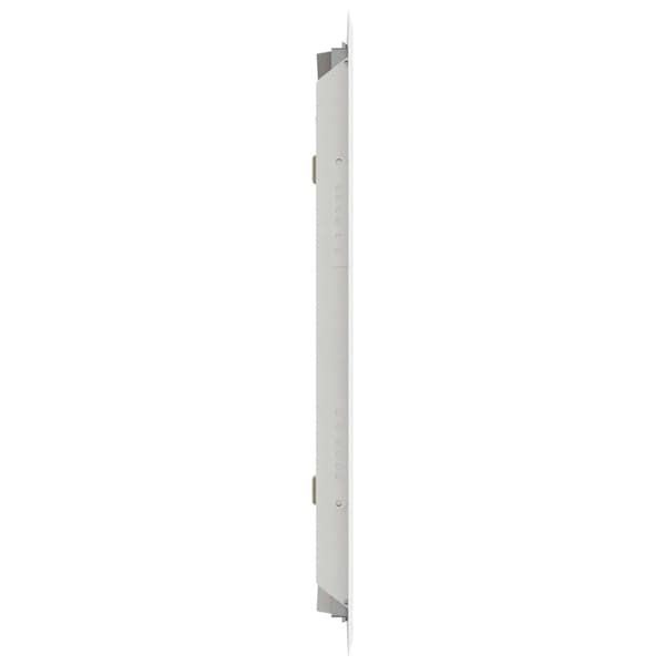 vidaXL Åtkomstpanel Vit 43.5 x 33 x 3 cm Stål