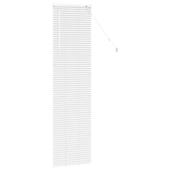 vidaXL Persienner Vit 175 x 50 cm Aluminium