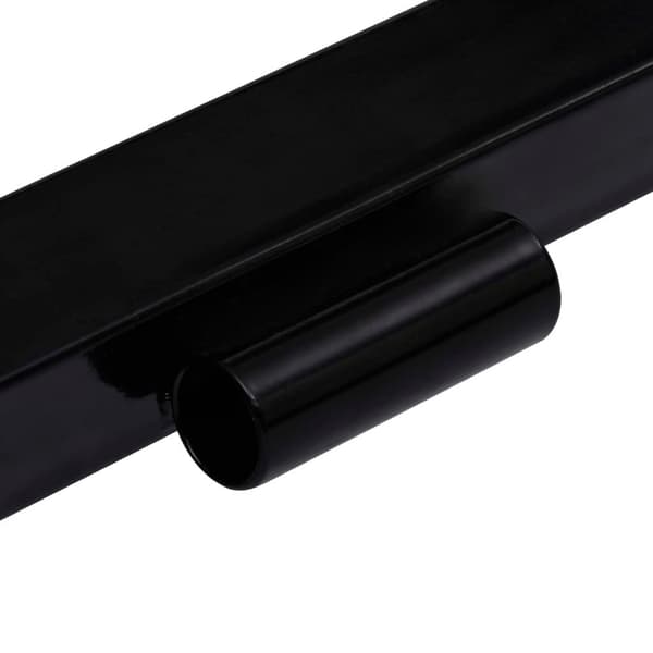 vidaXL Snøplogadapter for gressklipper svart