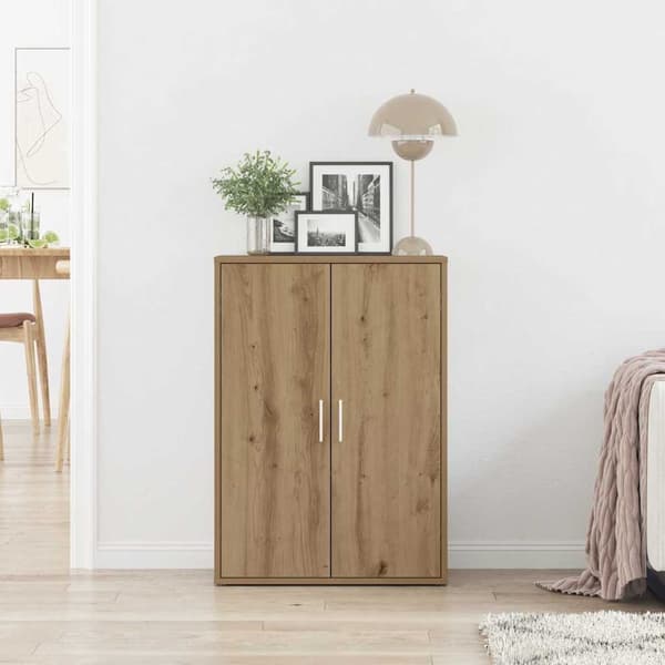 vidaXL Serviesskap artisan eik 60 x 31 x 84 cm Konstruert tre