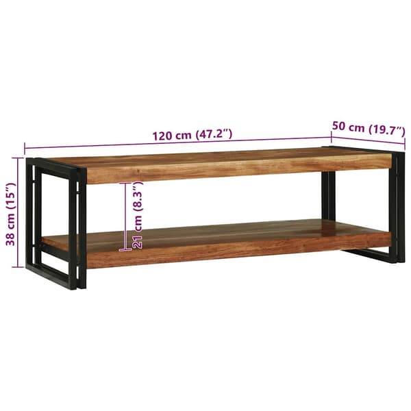 vidaXL Kommode 'ASKIM'Vit 45.8x40x79 cm Solid trä