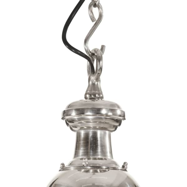 vidaXL Pendelbelysning 25x25x136 cm aluminium
