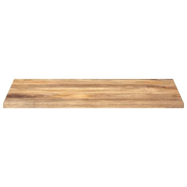 vidaXL Bordsskiva 110x50x2,5 cm rektangulär massivt mango-trä