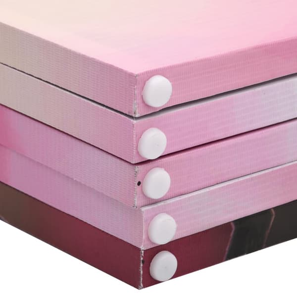 vidaXL Vikbar rumsavdelare 160x170 cm blomma