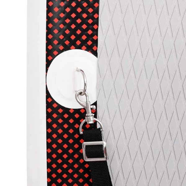 vidaXL Oppblåsbart padlebrettsett rød 300x76x10 cm