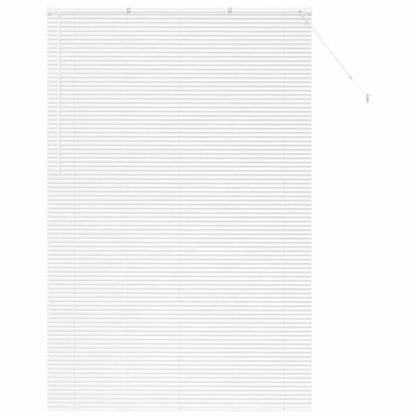 vidaXL Persienner Vit 220x150cm Aluminium