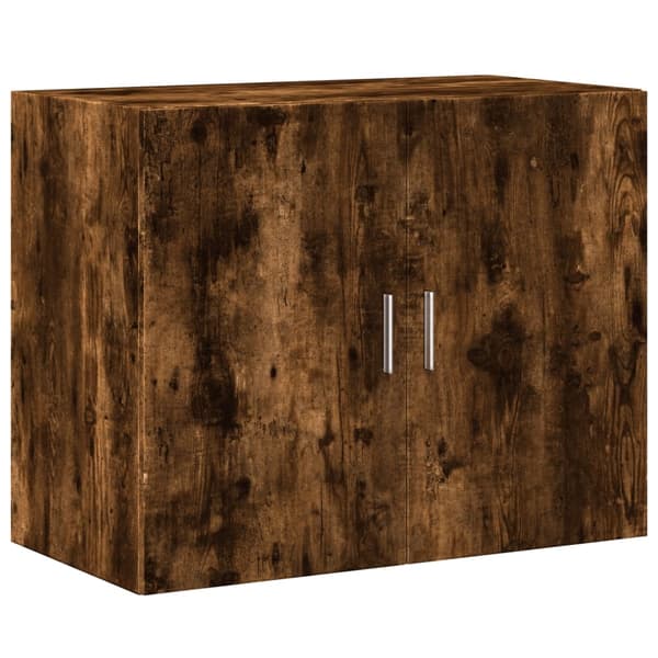 vidaXL Highboard røkt eik 80x42,5x249 cm konstruert tre