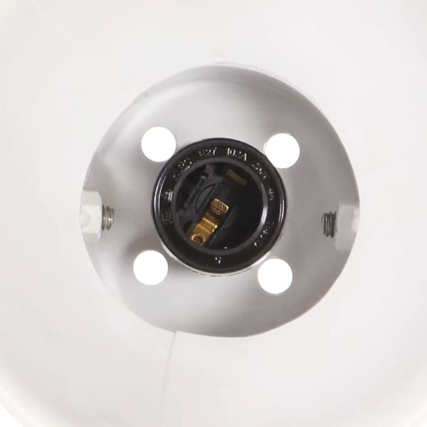 vidaXL Industriell vegglampe hvit 65x25 cm E27