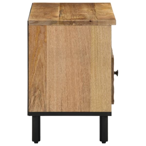 vidaXL TV-benk 80x33x46 cm heltre mango