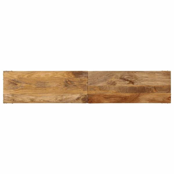 vidaXL Konsollbord 180x35x70 cm heltre mango