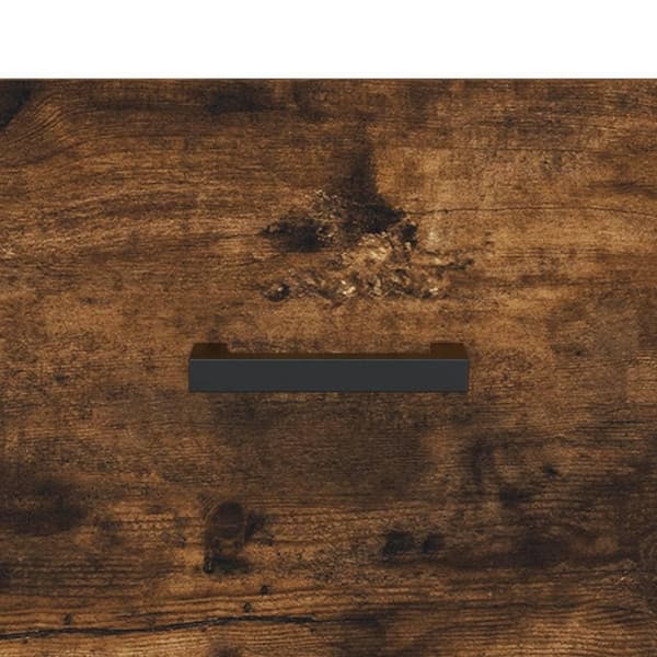 vidaXL Nattbord røkt eik 40x35x47,5 cm konstruert tre