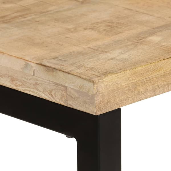 vidaXL Spisebord 110x50x76 cm heltre mango