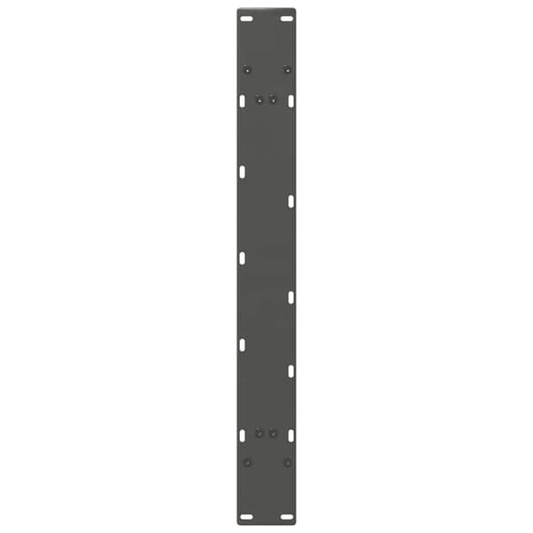 vidaXL Soffbordsben A-formade 2 st antracit 90x(72-73) cm stål