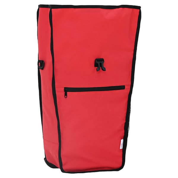 vidaXL Cykelväska Röd 34 x 16 x 59 cm Polyester