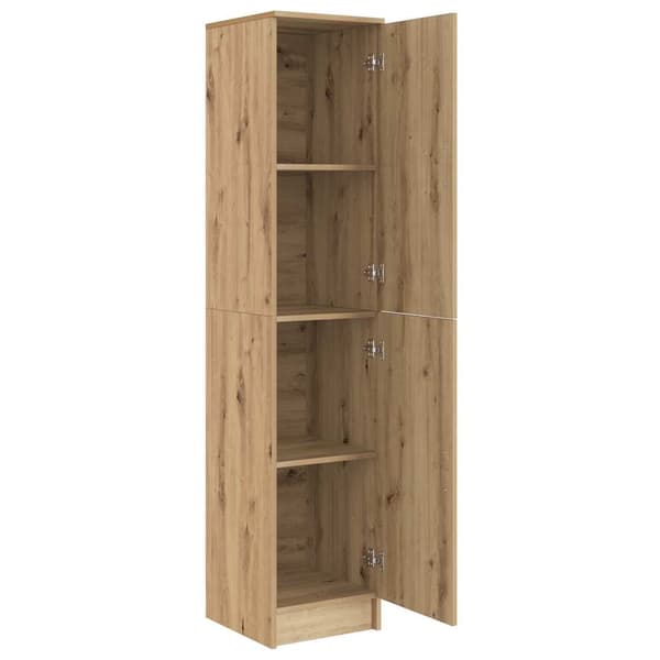 vidaXL Høyskap Artisan Eik 35 x 39 x 168 cm