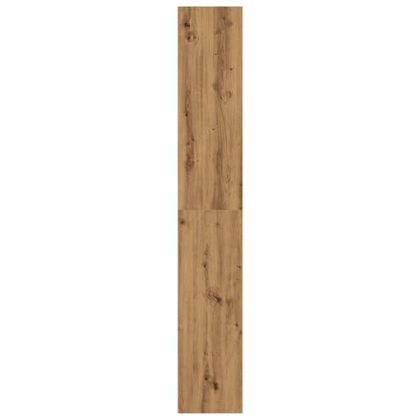 vidaXL Bokhylle artisan eik 60x30x189 cm konstruert tre