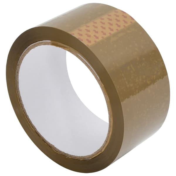 vidaXL Förpackningstejp 72 st brun 48 mm x 66 m