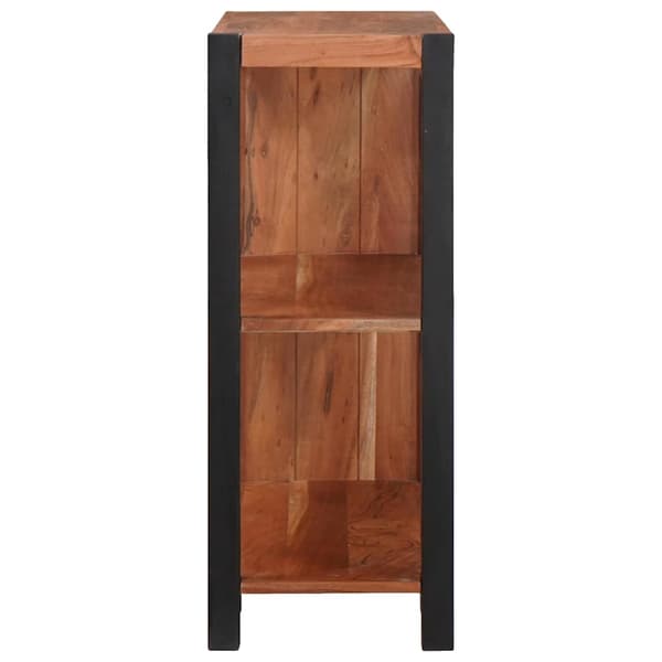 vidaXL Bokhylle Brun 80 x 30 x 75 cm Solid akasietre