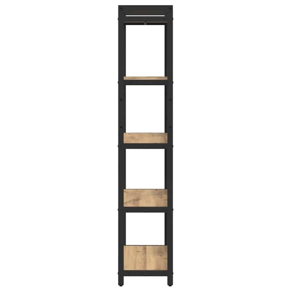 vidaXL Bokhylle Artisan Eik 60 x 30 x 155 cm Konstruert tre