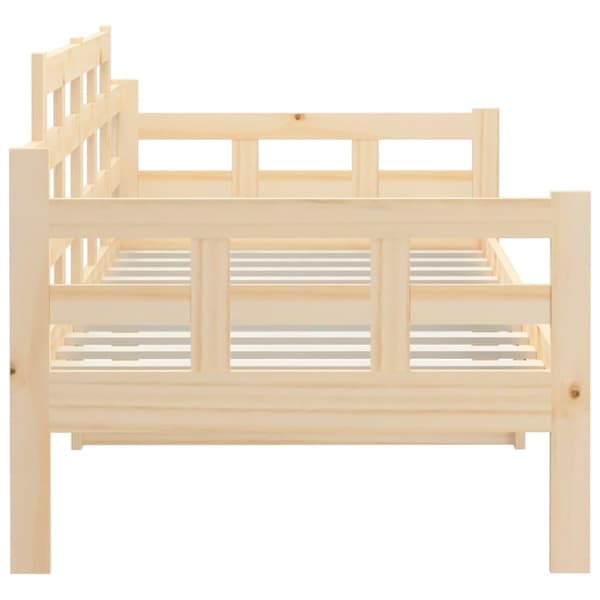 vidaXL Dagseng heltre furu 90x190 cm