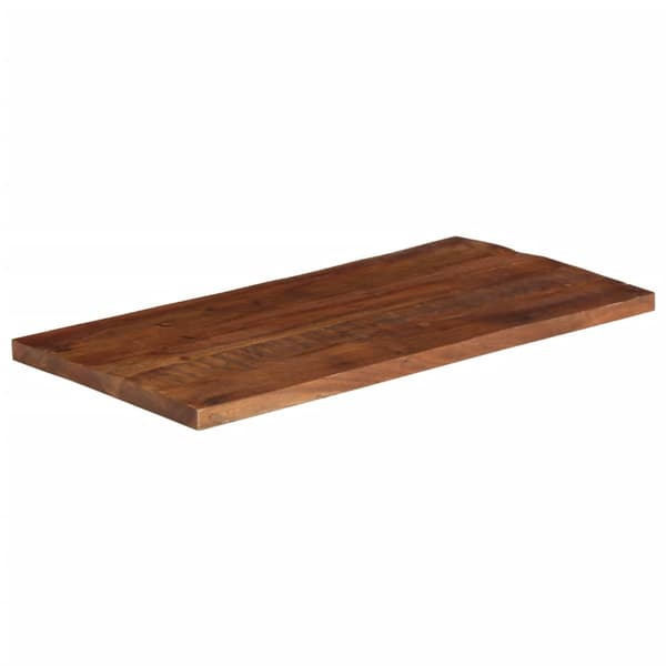 vidaXL Bordplate 110x50x2,5 cm rektangulær gjenvunnet heltre
